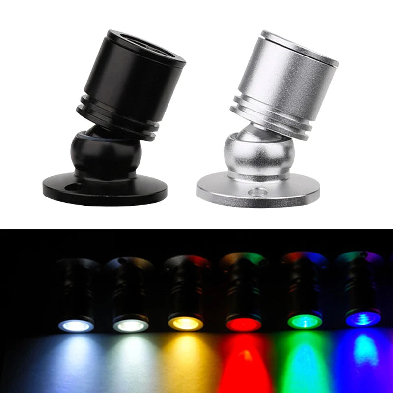 3w Led Recessed Cabinet Mini Spot Light 110v