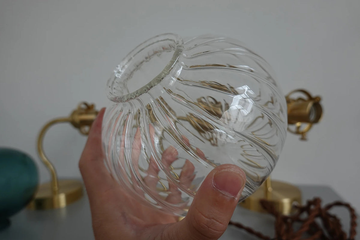 Iwhd Little Glass Ball Led Wall Light Fixtures