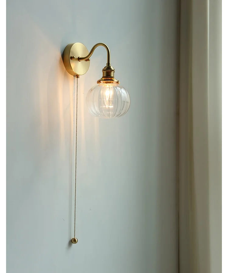Iwhd Nordic Led Bathroom Mirror Light Fixture Pull