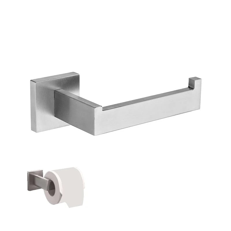 Stainless Steel Bathroom Brushed Nickel Towel Rack Toilet