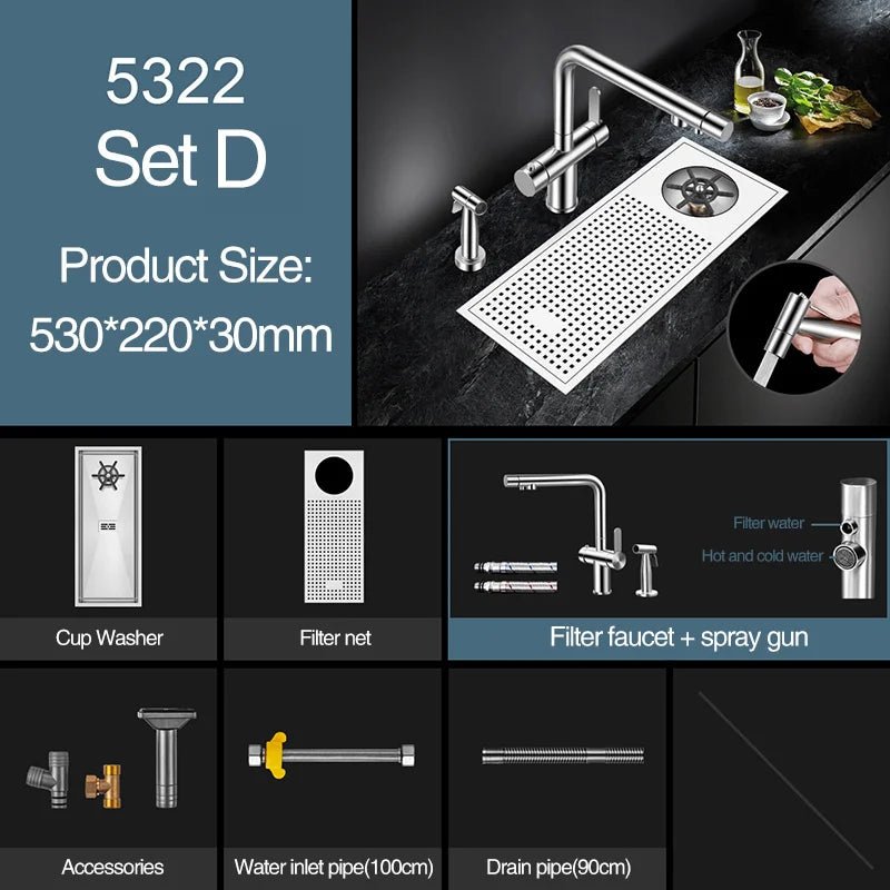 Asras Cup Washer Bar Counter Sink 304 Stainless