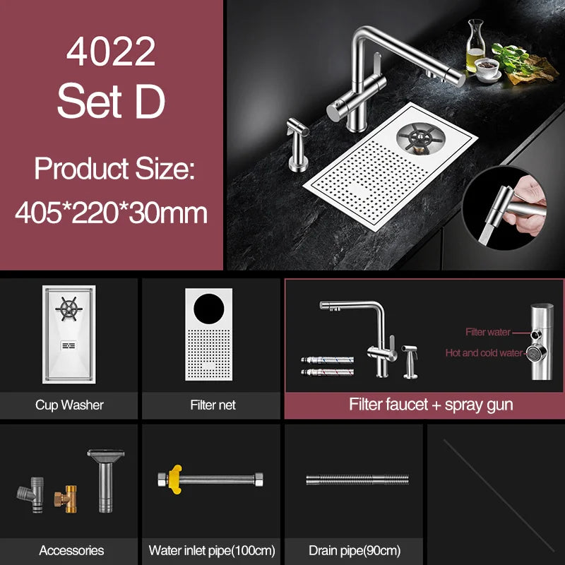 Asras Cup Washer Bar Counter Sink 304 Stainless