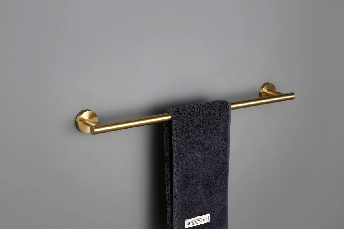 Brushed Gold Bathroom - Wall Mount Hand Towel
