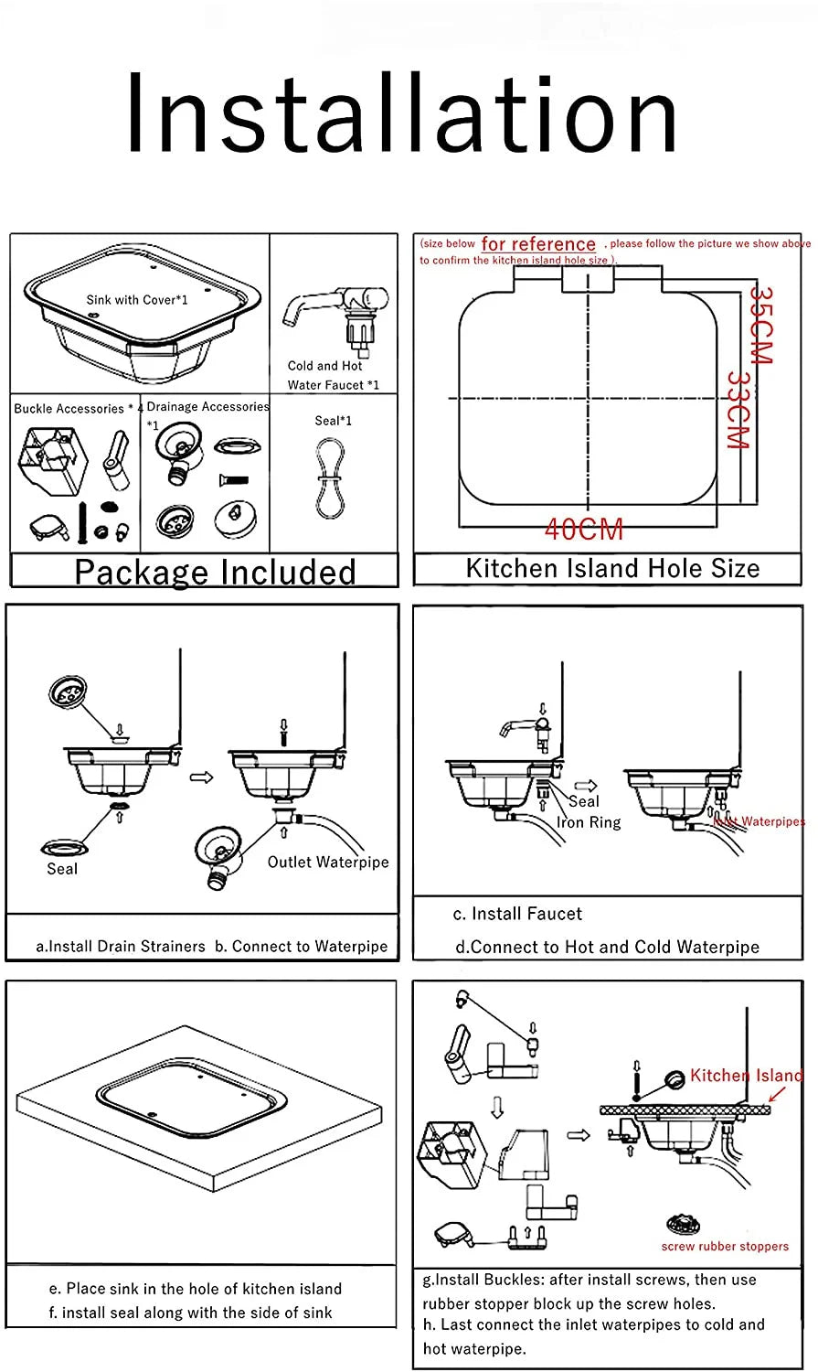 Tytxrv Caravan Rv Sink Stainless Steel Hand Wash