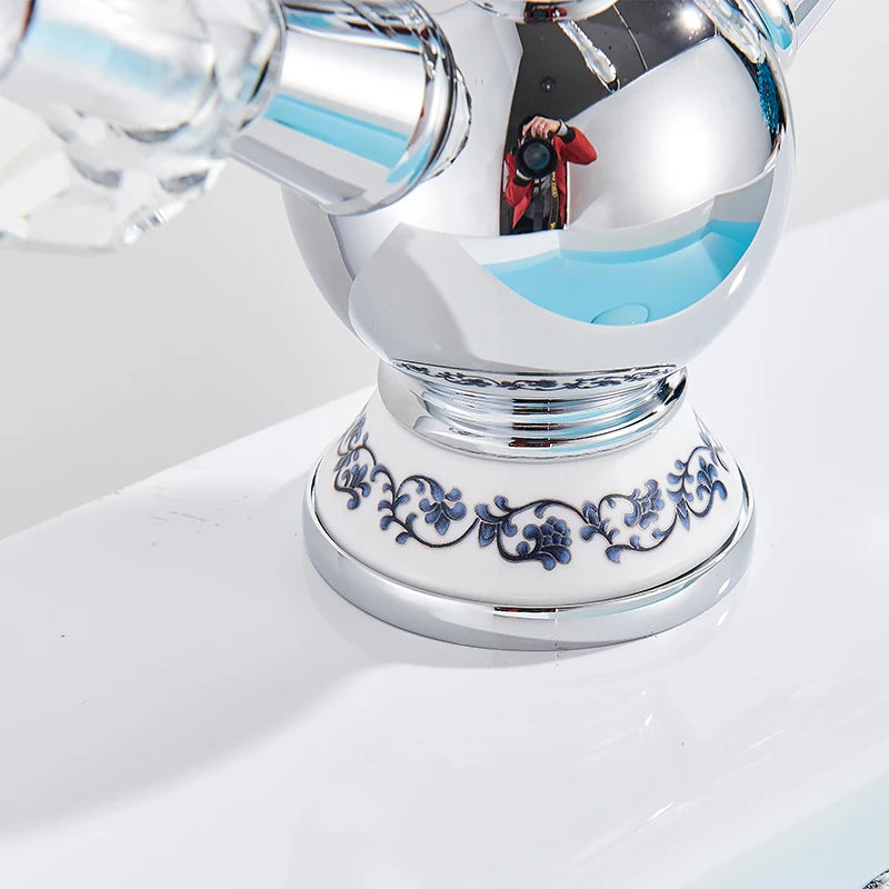 Rozin Luxury Golden Basin Faucet Golden Swan Shape