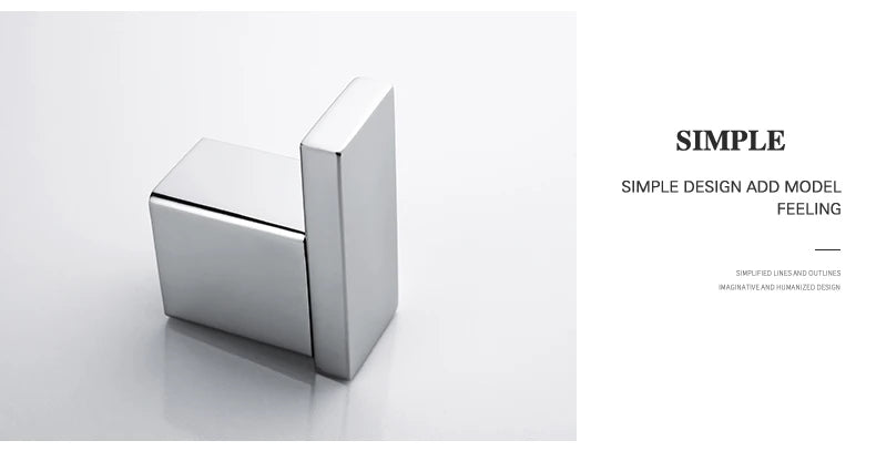 Stainless Steel Bathroom Wall Shelf Towel Bar Rack