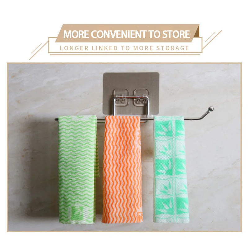 1/2pcs Hanging Toilet Paper Holder Roll Paper Holder