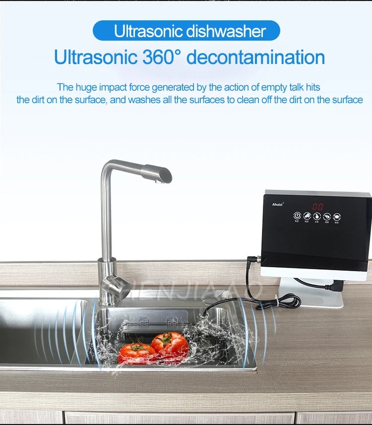 110v/220v Sink Dishwasher Small Free-Standing Installation-Free