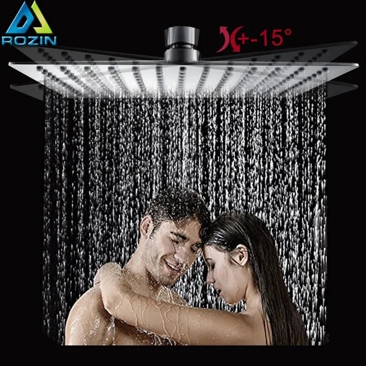 Stainless Steel Ultrathin Shower Head 16 Rainfall Shower