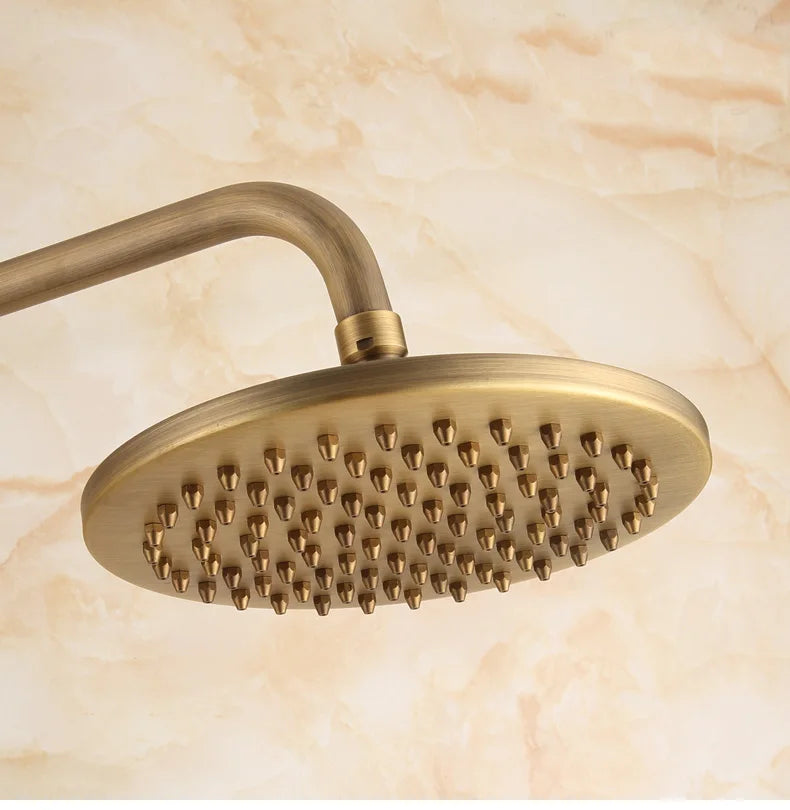 20-Piece Antique Brass Wall Mounted Bathroom Hardware Toilet
