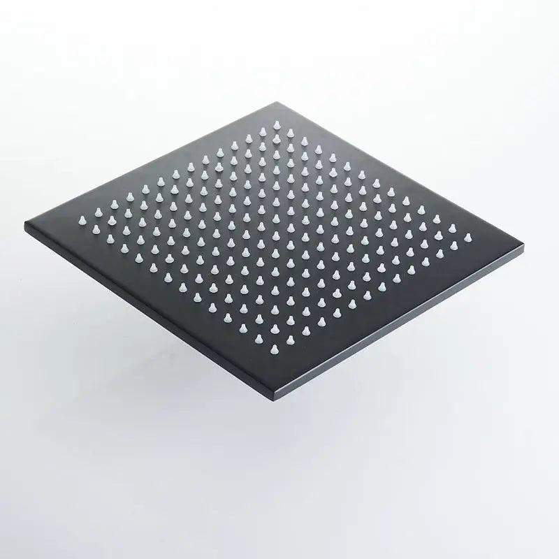 Luxury Brushed Nickel/Chrome/Black Led 16inch Rainfall Shower
