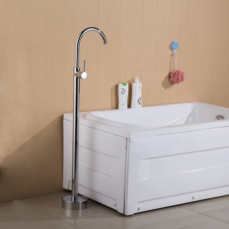 Bathtub Faucets Antique/ Black Floor Mounted Standing Bathtub