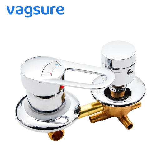 Vagsure 2/3/4/5 Ways Water Outlet Cold Intubation 10/12