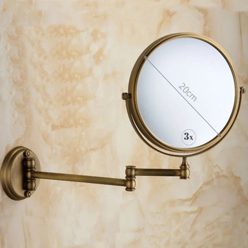20-Piece Antique Brass Wall Mounted Bathroom Hardware Toilet