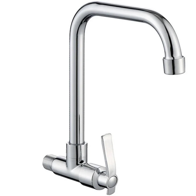 Wall Mount 360 Rotating Swivel Basin Sink Faucet