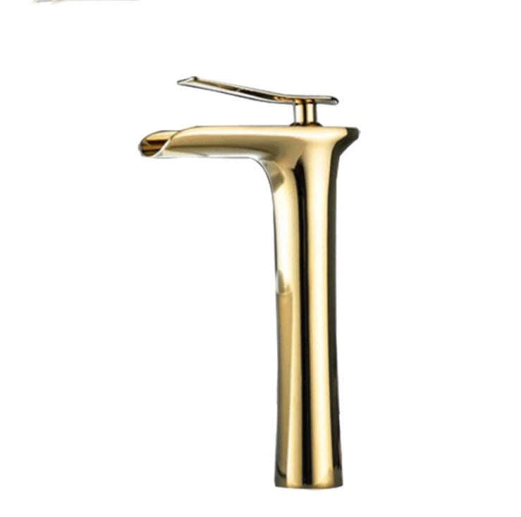 Basin Faucets Modern White Bathroom Faucet Waterfall Faucets