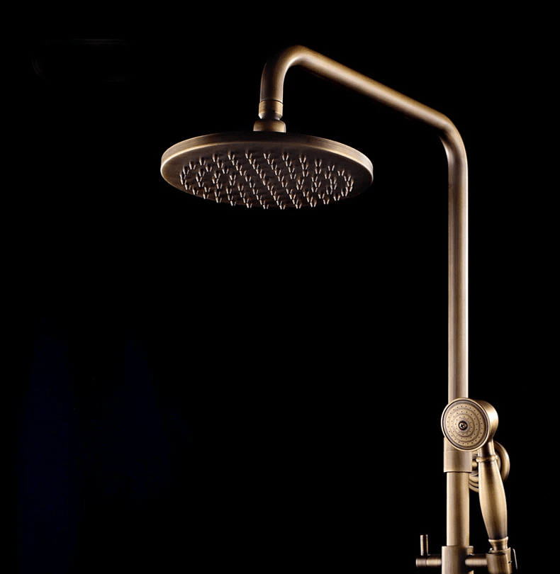 20-Piece Antique Brass Wall Mounted Bathroom Hardware Toilet