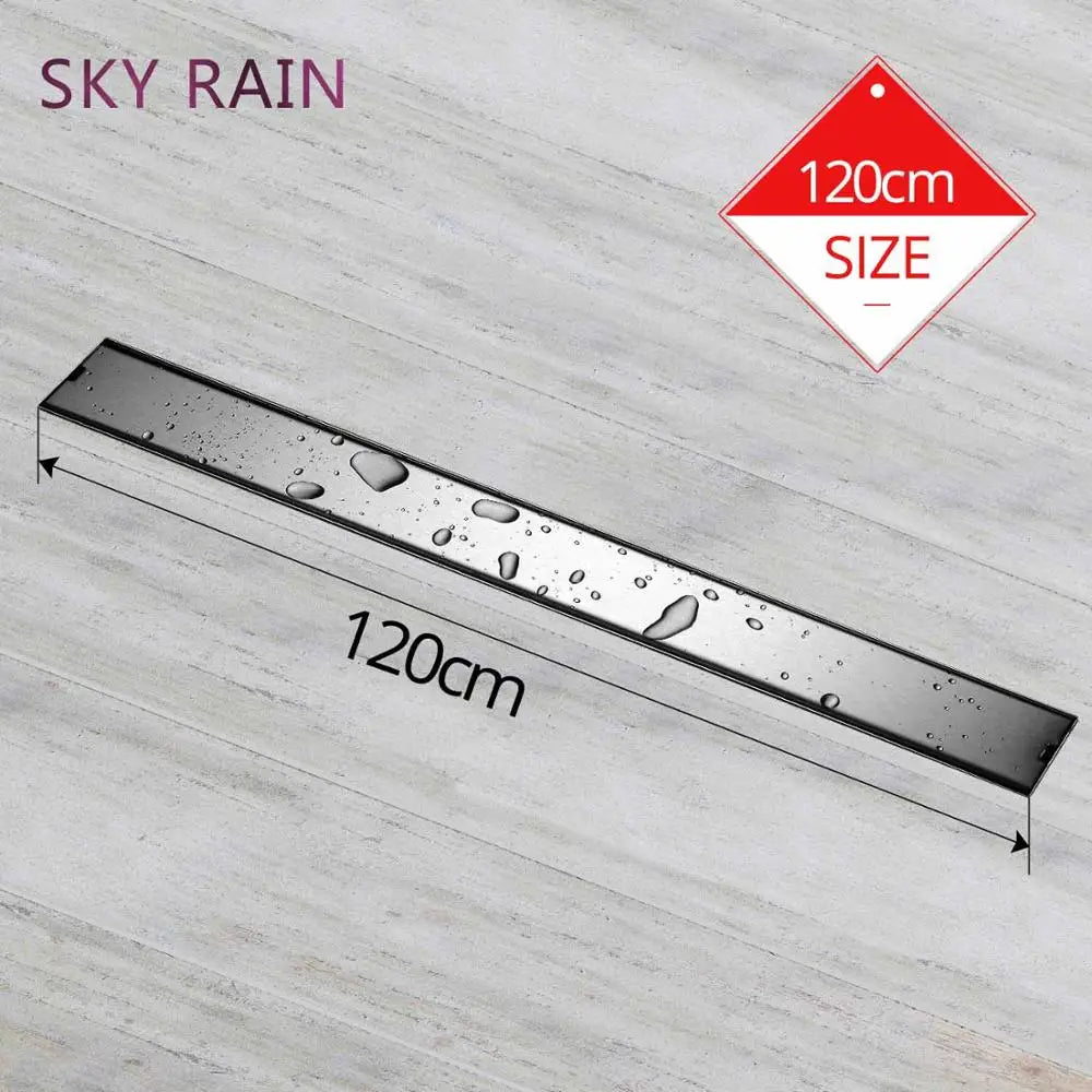 Sky Rain Bathroom Linear Odor Resistant Floor Drain