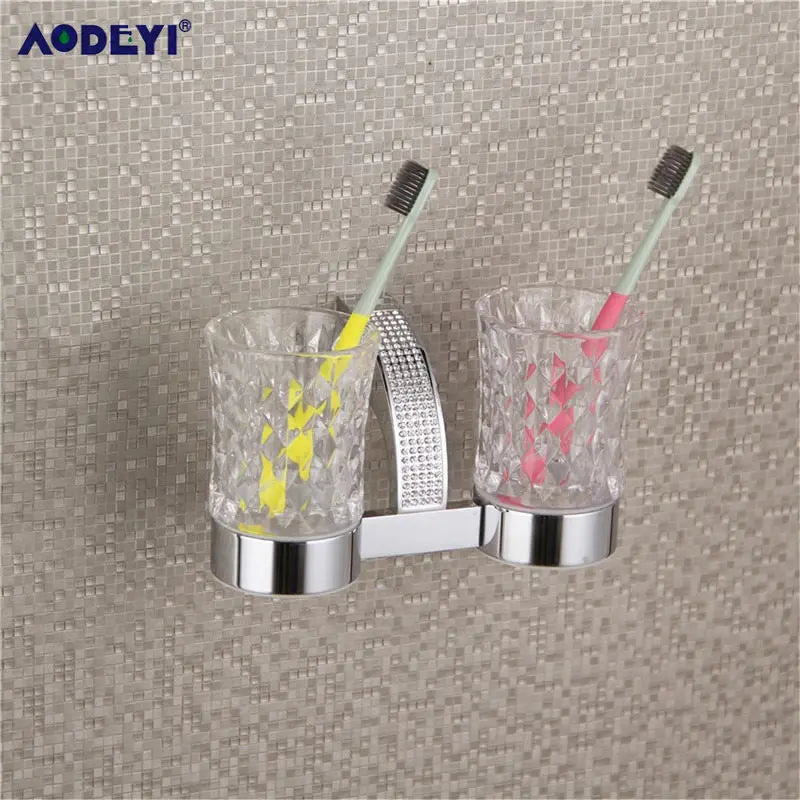 Czech Crystal Bathroom Hardware Robe Hook Towel Rail