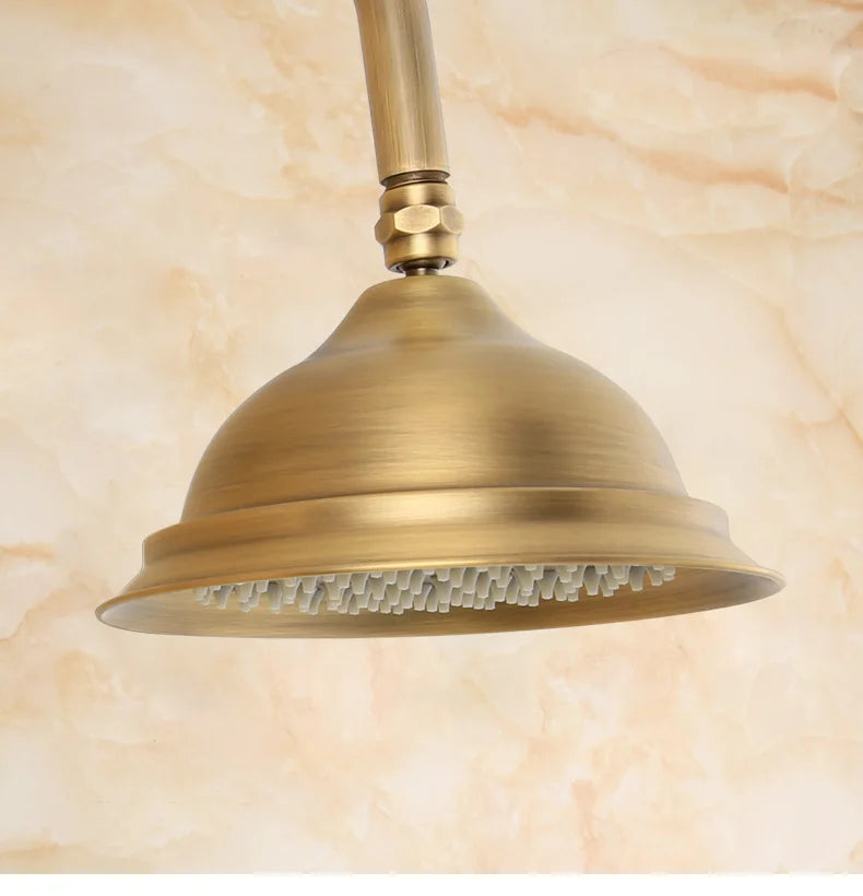 20-Piece Antique Brass Wall Mounted Bathroom Hardware Toilet