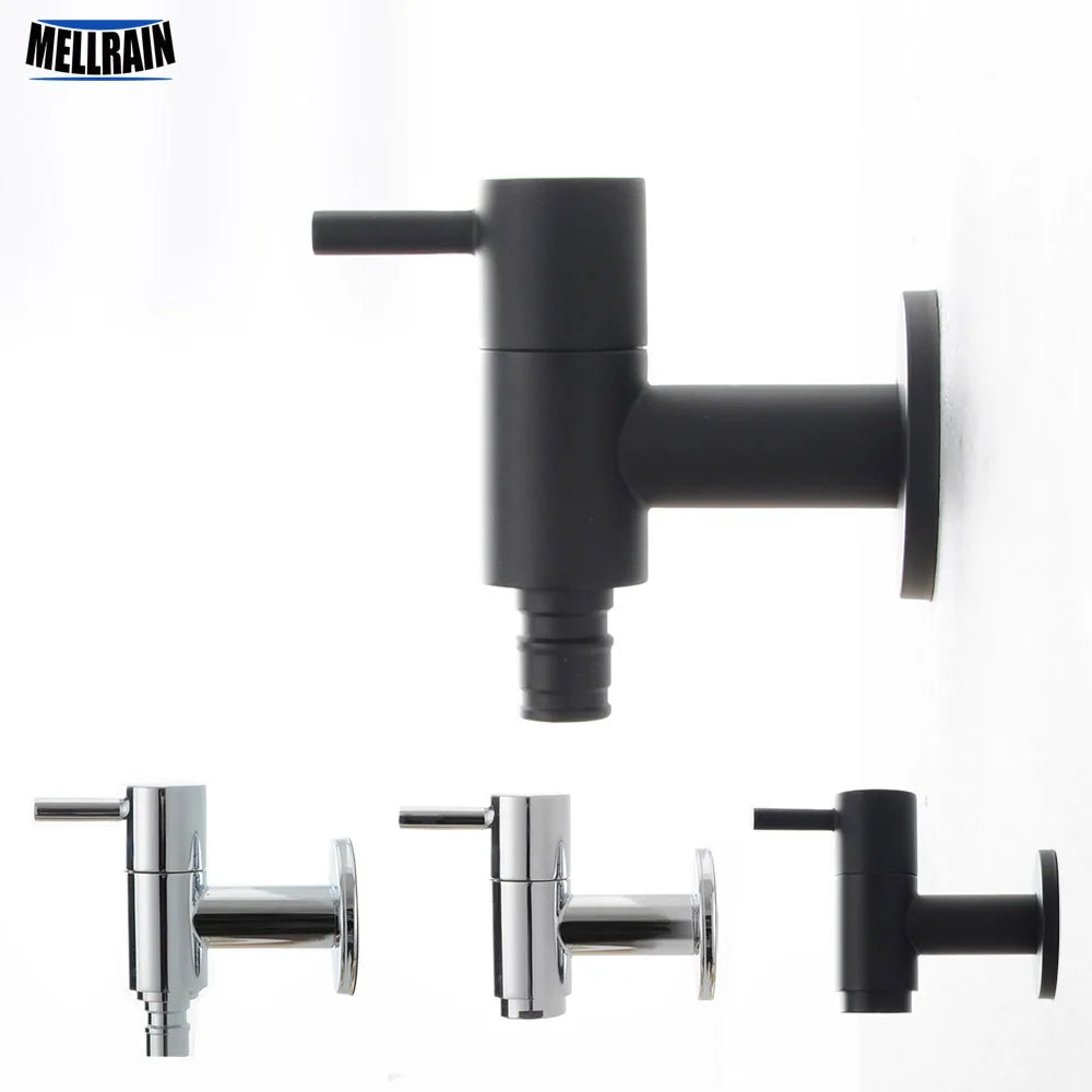 Outdoor Garden Wall Mounted Basin Faucet Bathroom Washing