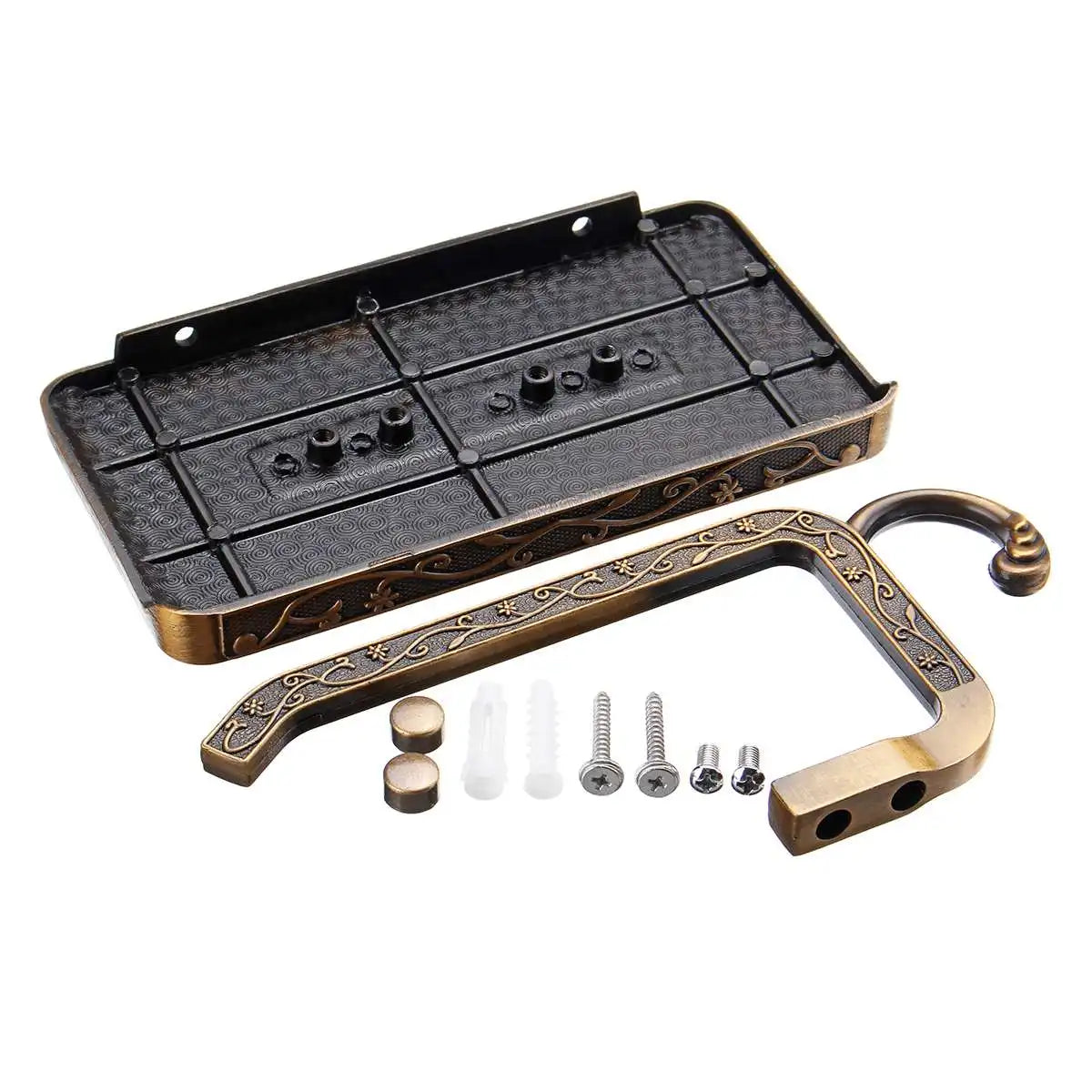 Antique Brass Toilet Paper Holder Bathroom Mobile Tssue