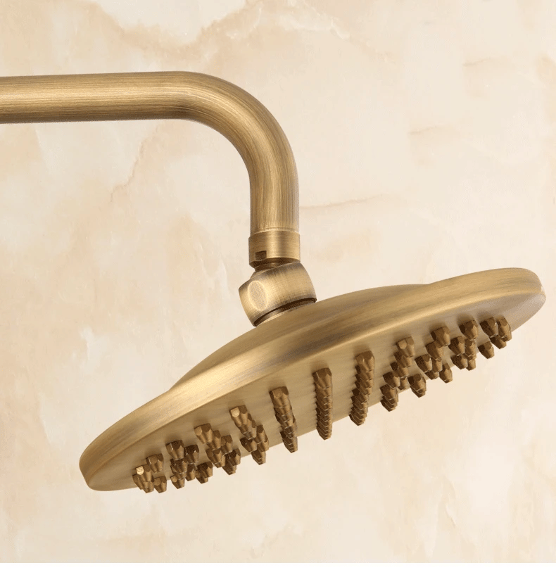 20-Piece Antique Brass Wall Mounted Bathroom Hardware Toilet