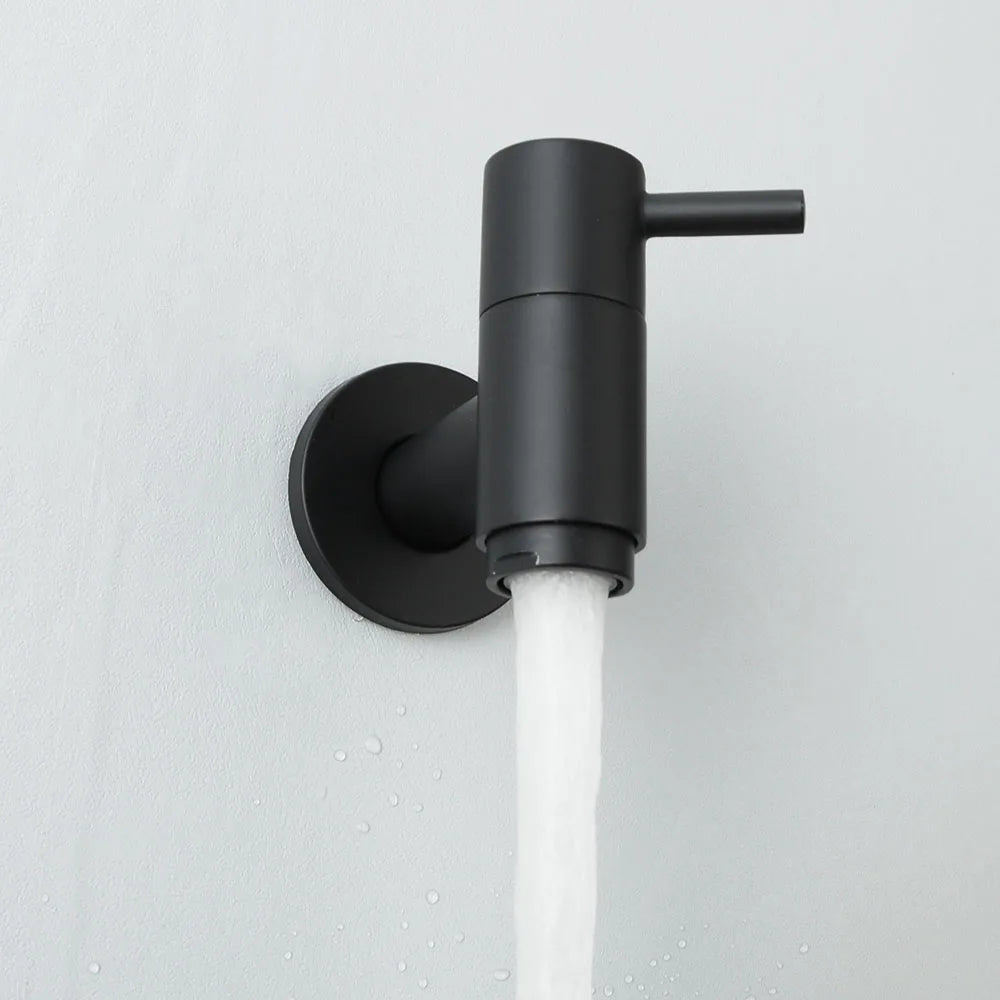 Outdoor Garden Wall Mounted Basin Faucet Bathroom Washing