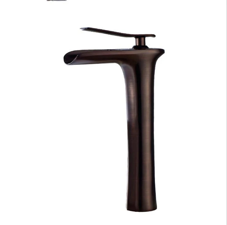 Basin Faucets Modern White Bathroom Faucet Waterfall Faucets