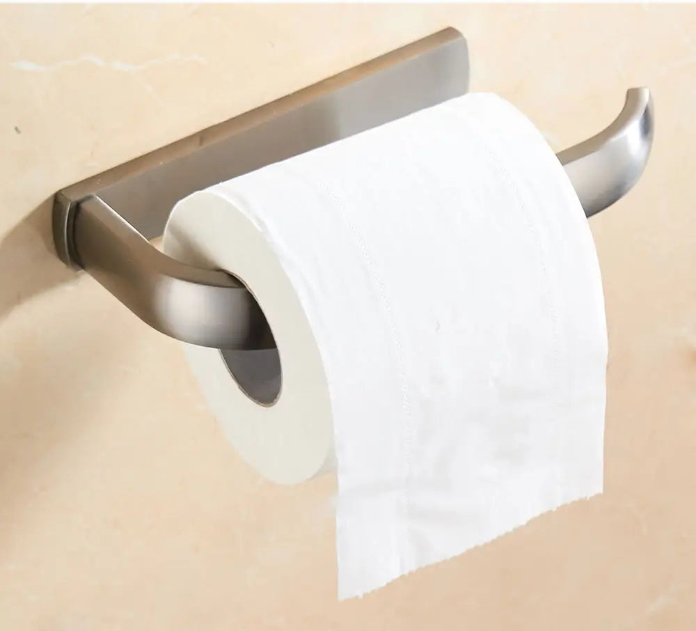 Copper Brass Brushed Toilet Paper Holder Chrome Black