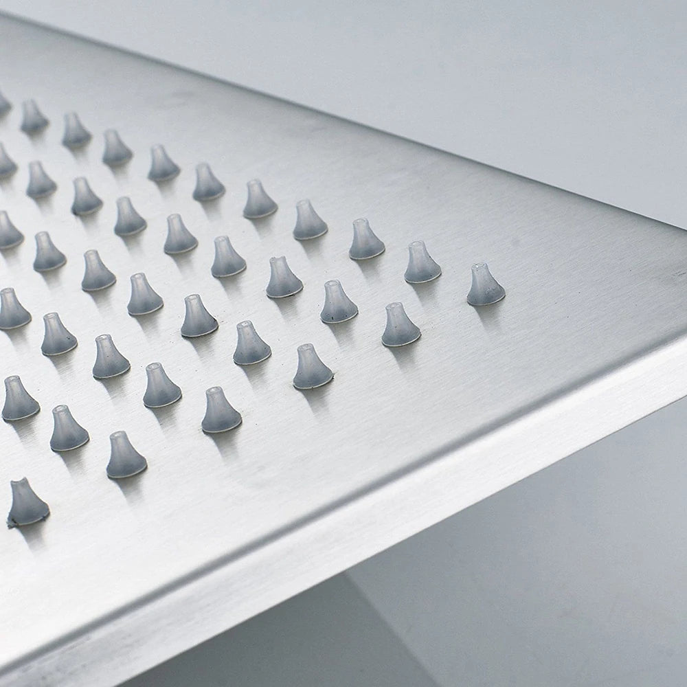 Matte Black 16 Inch Rainfall Shower Head Brass