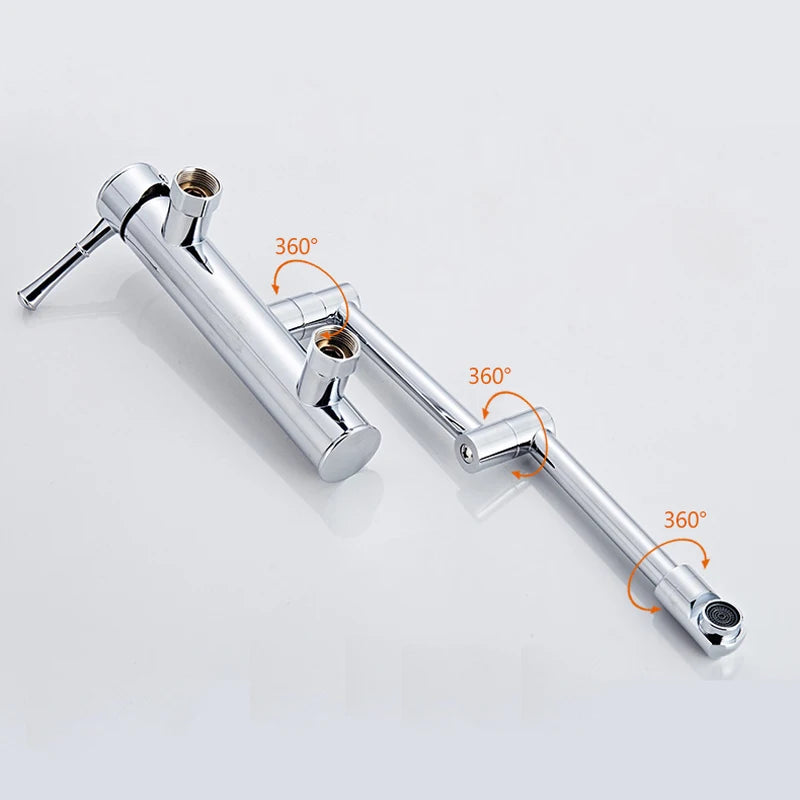 Samoel Brass Black Wall Mounted Dual Hole Foldable