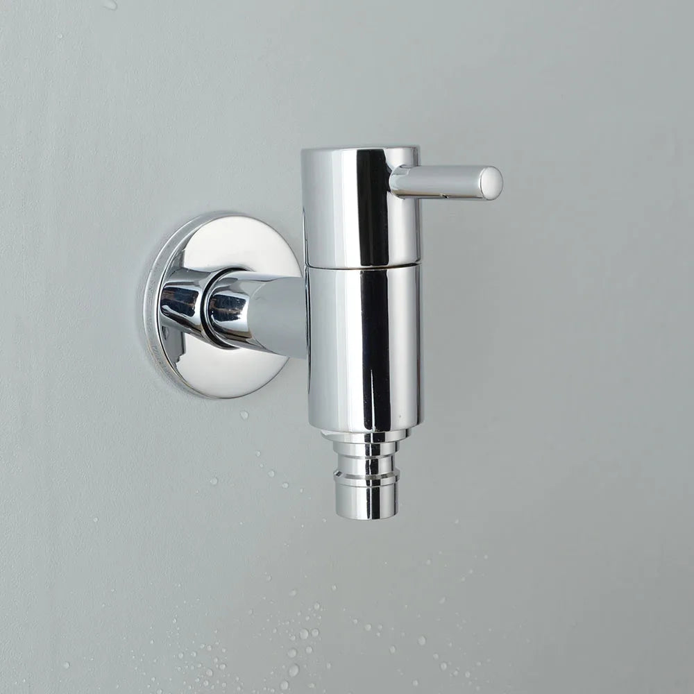 Outdoor Garden Wall Mounted Basin Faucet Bathroom Washing