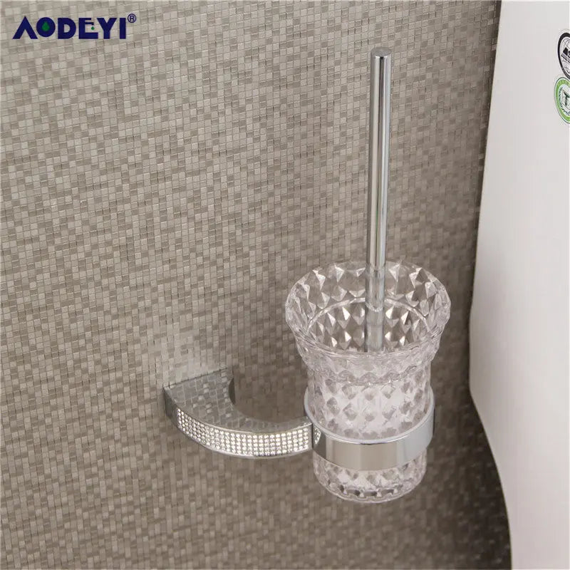 Czech Crystal Bathroom Hardware Robe Hook Towel Rail