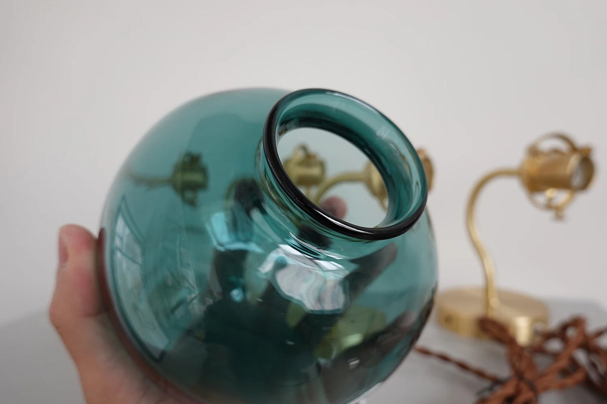 Iwhd Little Glass Ball Led Wall Light Fixtures