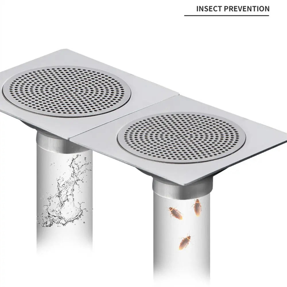 304 Stainless Steel Floor Drains Net Cover Sink