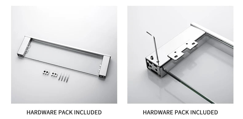 Stainless Steel Bathroom Wall Shelf Towel Bar Rack