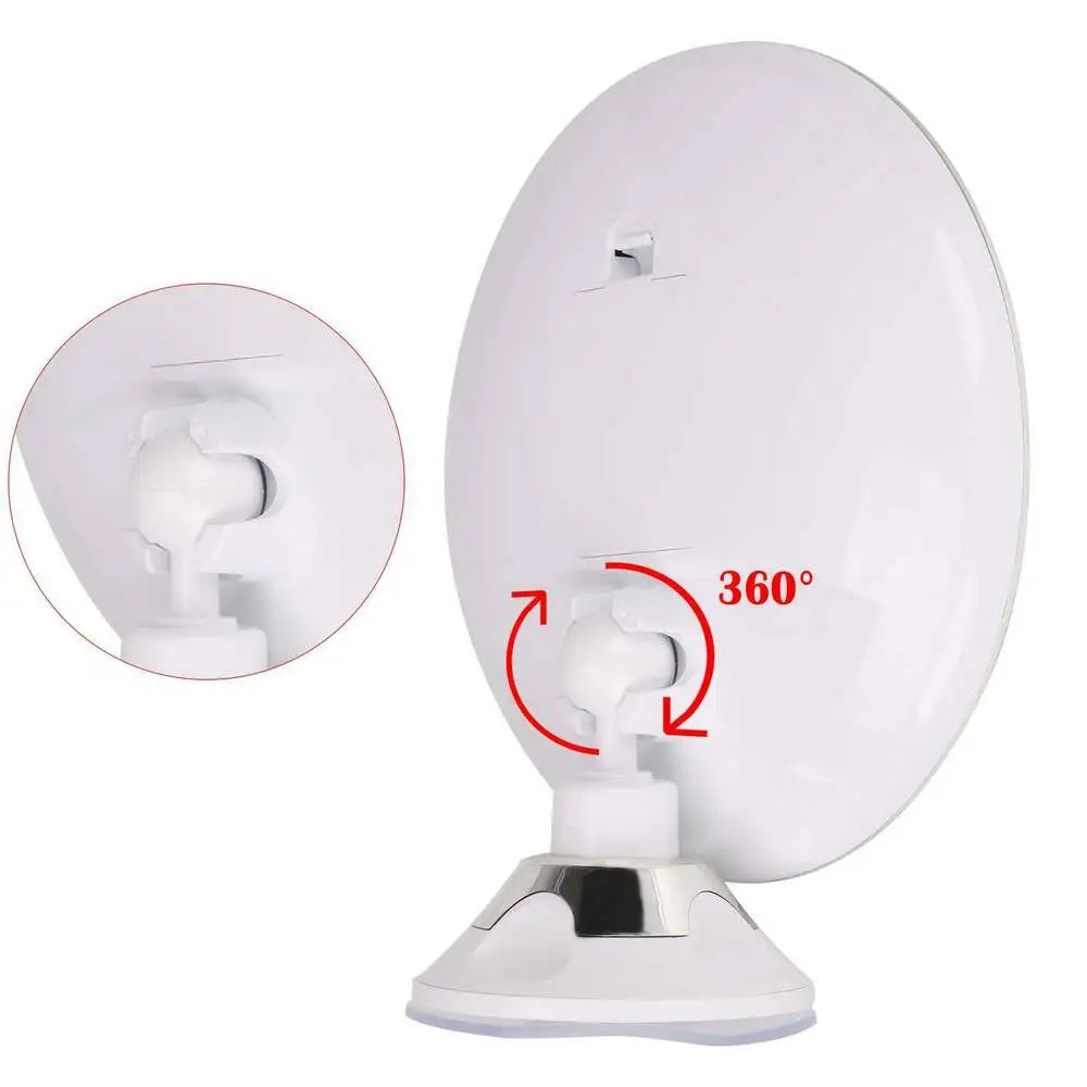Flexible Makeup Mirror 10x Magnifying Mirrors 14 Led