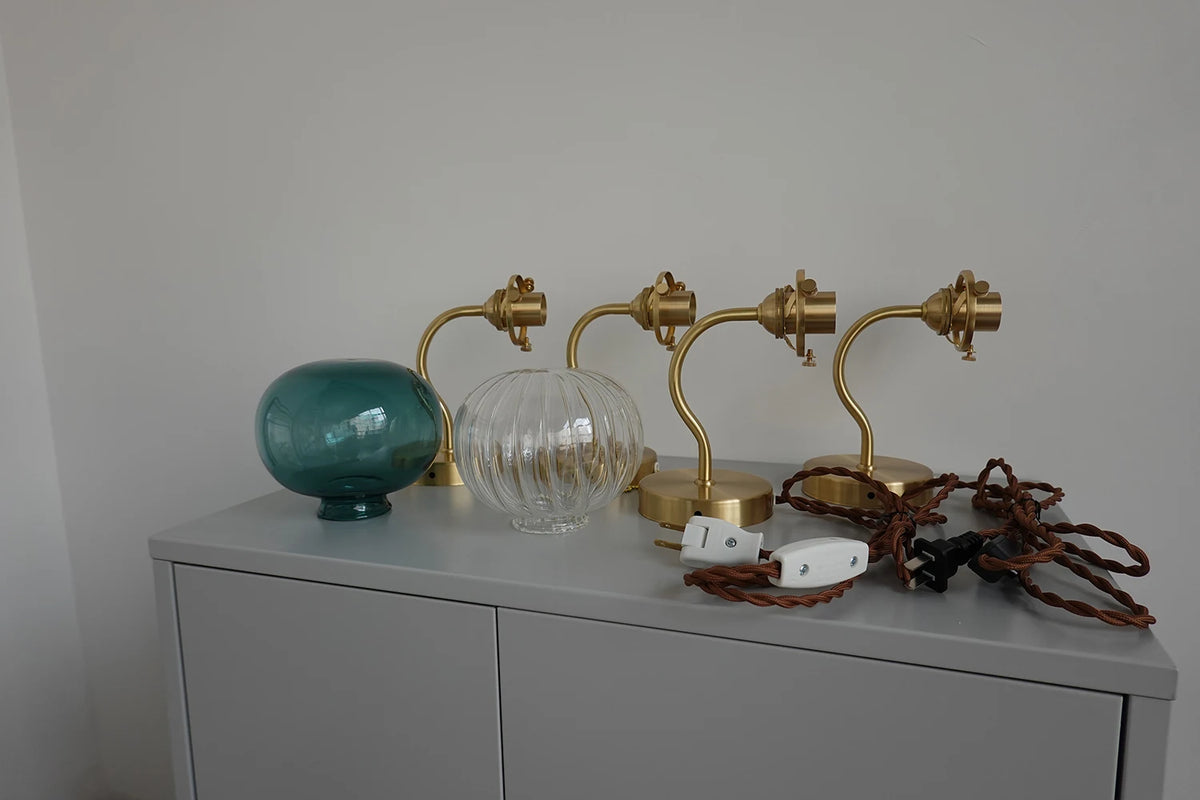 Iwhd Little Glass Ball Led Wall Light Fixtures