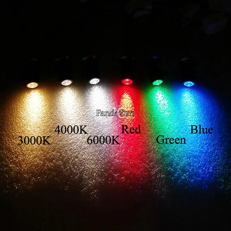 Dimmable Led Mini Downlights 1w 3w Ac85-265v Jewelry