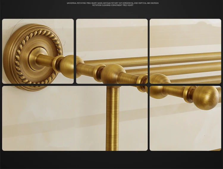 Solid Brass Bathroom Hardware Sets Antique Bronze Bath