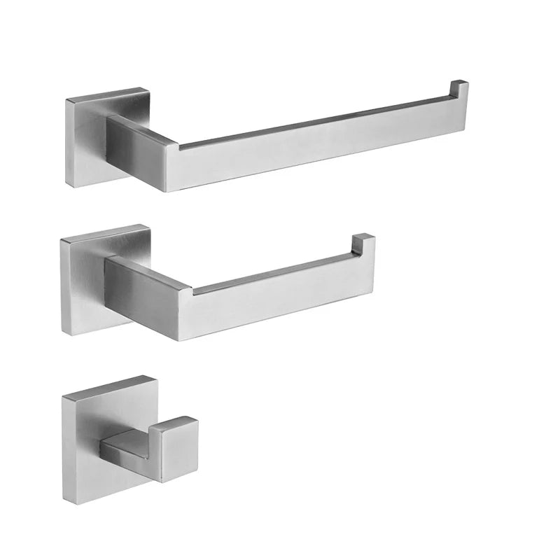 Stainless Steel Bathroom Brushed Nickel Towel Rack Toilet