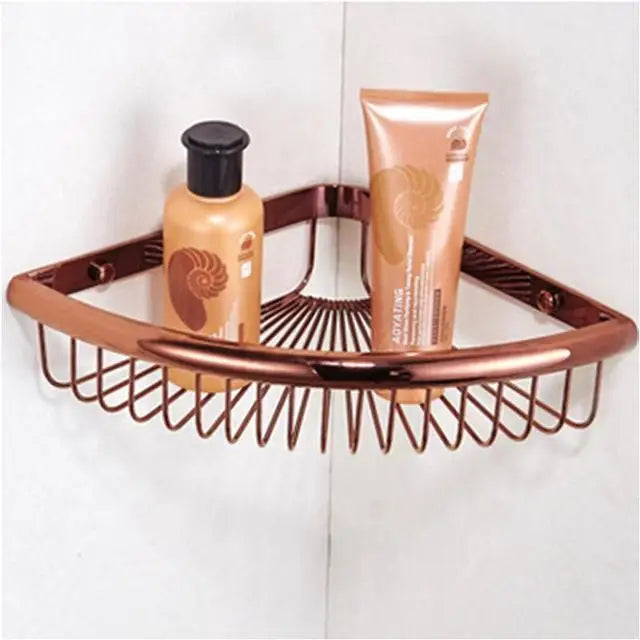 Biggers Luxury Rose Gold Copper Bathroom Paper Holder