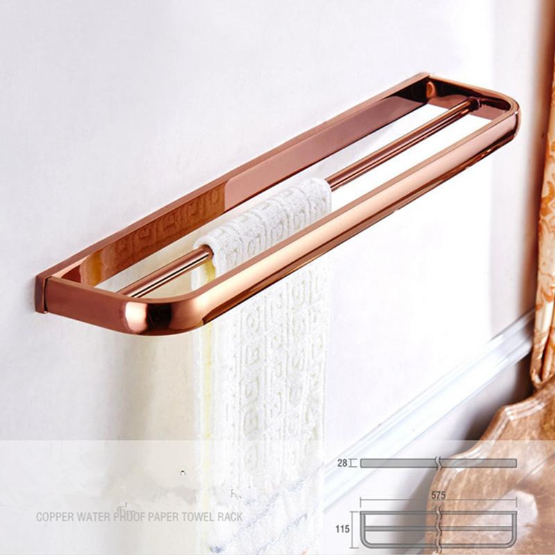 Biggers Luxury Rose Gold Copper Bathroom Paper Holder