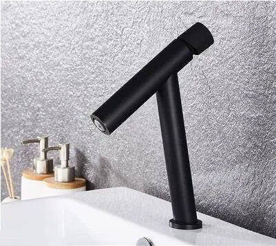 Tuqiu Basin Faucet Bathroom Lever Cold Brass Water