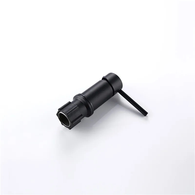 Modern Style Bathroom Basin Mixer Tap Dual Holder