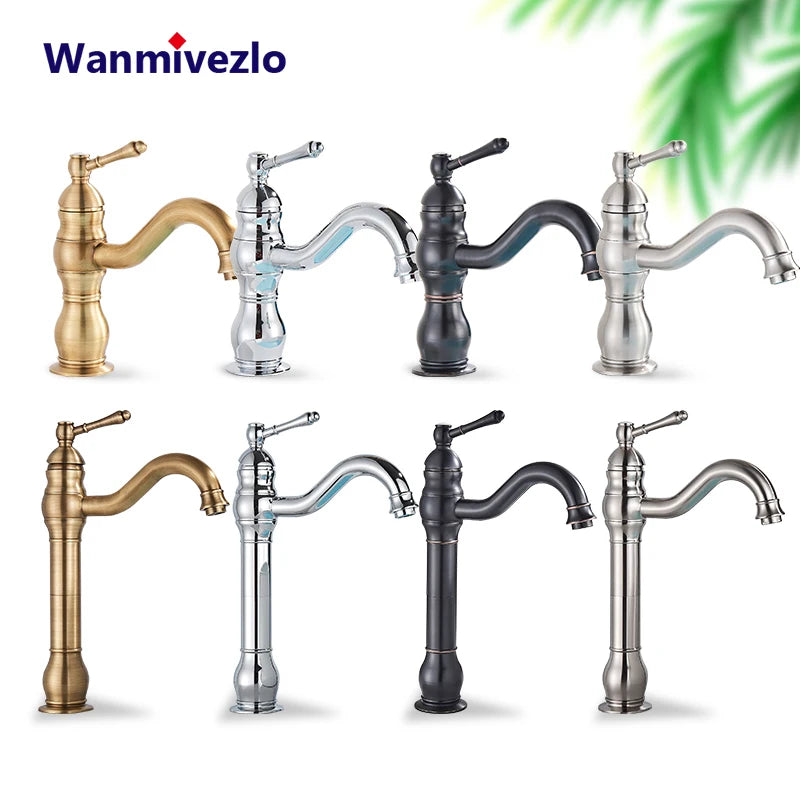Bathroom Basin Sink Faucet Mixer Tap Handle Hole