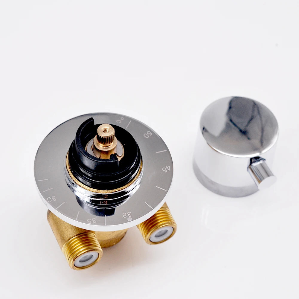 Split Type Thermostatic Shower Cabin Faucet Tap Shower