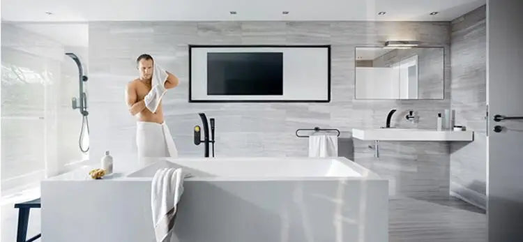 Tuqiu Basin Faucet Modern Bathroom Mixer Tap Black/Gold