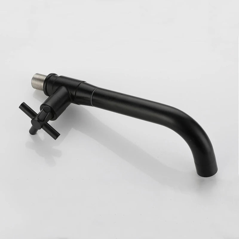 Basin Sink Faucet Bathroom Cold Water Tap Wall
